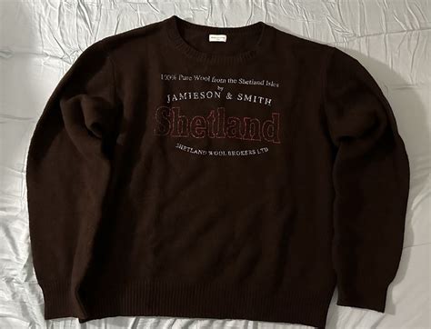 fake dries van noten shetland jumper